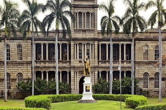 Arizona Memorial Pearl Harbor & Historic Honolulu City Tour departing Maui