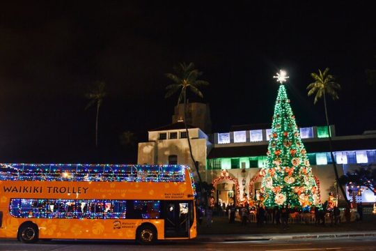 Waikiki Trolley Holiday Lights Tour