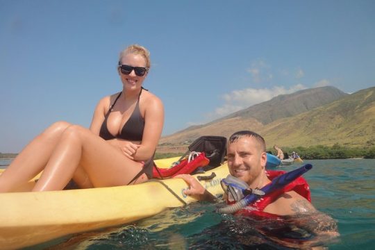 Kayak and Turtle Reef Snorkel at Olowalu