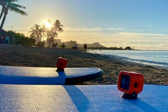 Surf lesson w/ GoPRO cameras