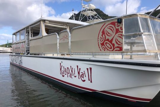 catamaran booze cruise kauai