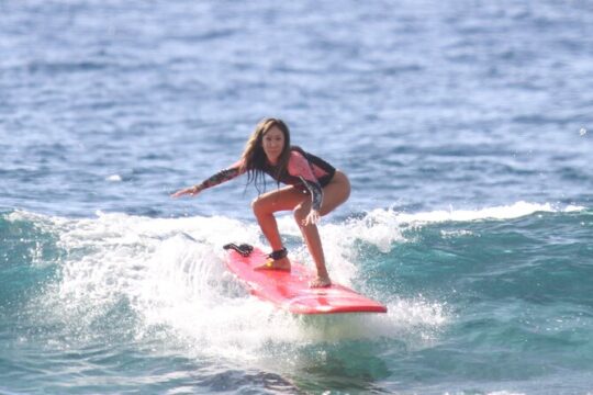 Surf Lesson on the Kona Coast