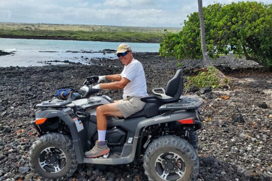 Green Sands Beach ATV Ride and Sunrise Swim with Turtles