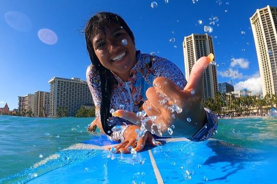 Waikiki 2 Hours Private Guided Surf Lesson
