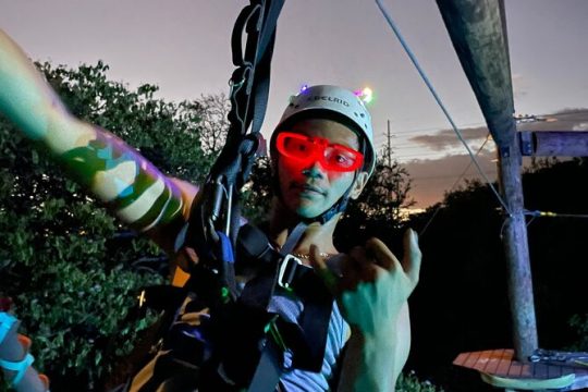 Night Ninja Adventure Course in Kapolei