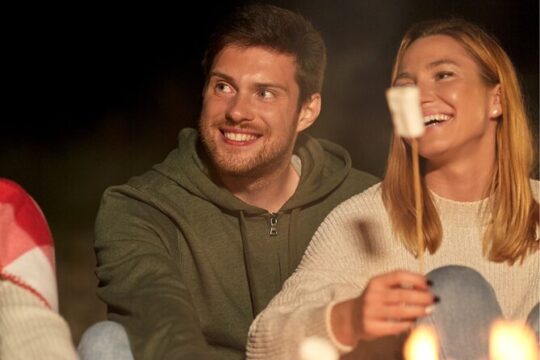 S'mores and Star Gazing on Hidden Beach