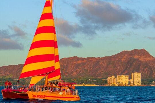 Honolulu Sunset Sail Kewalo Harbor