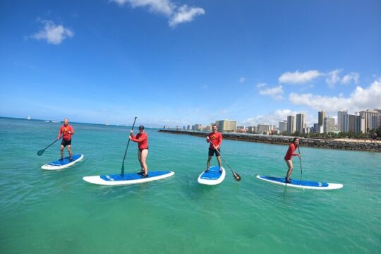 Stand Up Paddleboarding - Open Group Lessons - Waikiki, Oahu