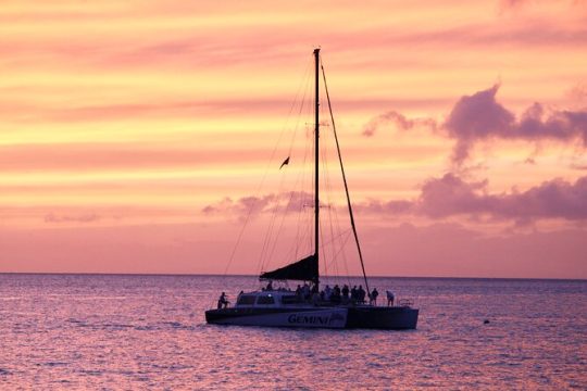 Sunset Sail off the coast of Ka'anapali Beach, Maui