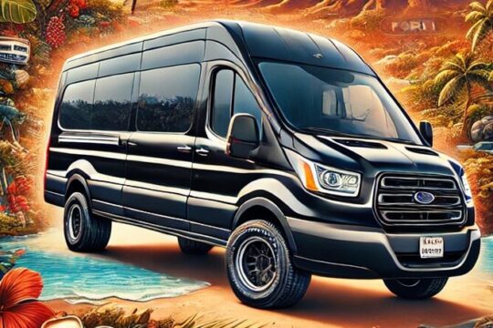 Big Island Private 14 person Large Group Chauffeur Service