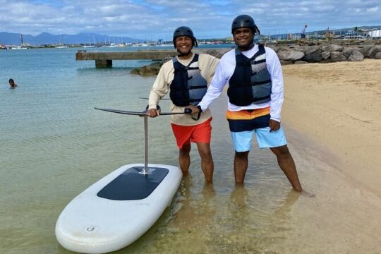 Private Efoil Experience in Ke'ehi Lagoon