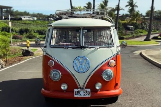 Brewery and Beach Cruise in a Vintage VW Bus