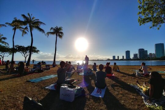 Sunset Yoga Flow at Magic Island