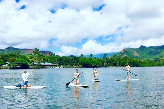 Stand Up Paddle Rental- Wailua River to Secret Falls