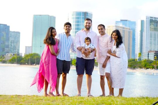 Group Photography Experience at Waikiki Beach