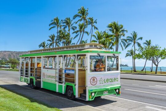 4 Day Pass LeaLea Trolley and Waikiki Trolley Pink Line