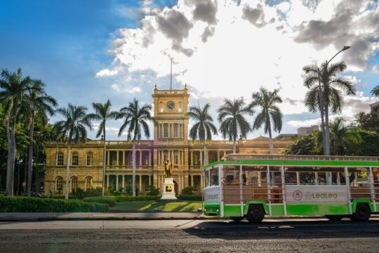 1 Day Pass LeaLea Trolley and Waikiki Trolley Pink Line