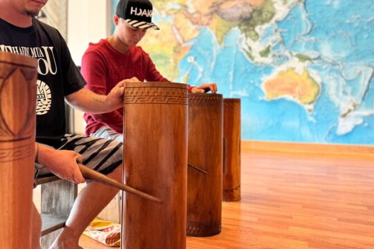 1 Hour Basic Tahitian Drumming in Maui