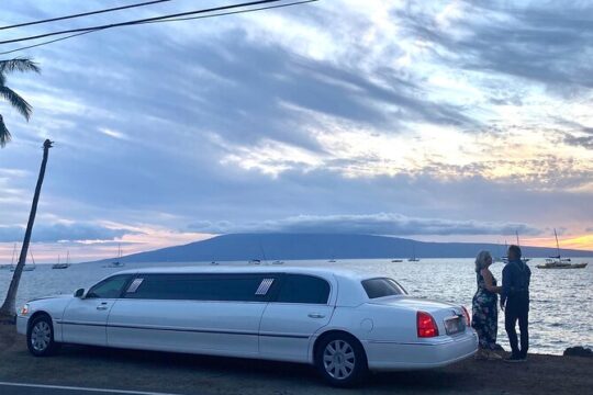 Stretch Limousine Private Transfer around the Island of Maui