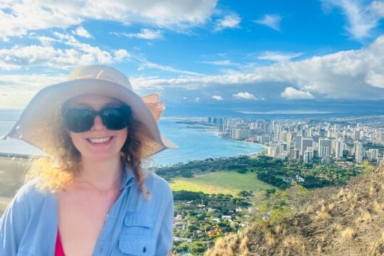 Diamond Head Hike in Hawaii with Pickup and Drop-off