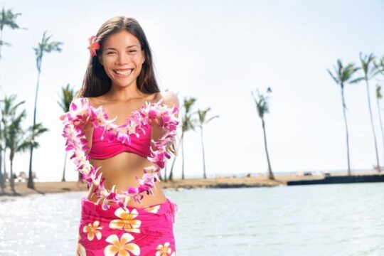 Traditional Airport Lei Greeting on Lihue Kauai