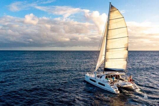 3 Hour Luxury Private Sailing Catamaran in Waikiki