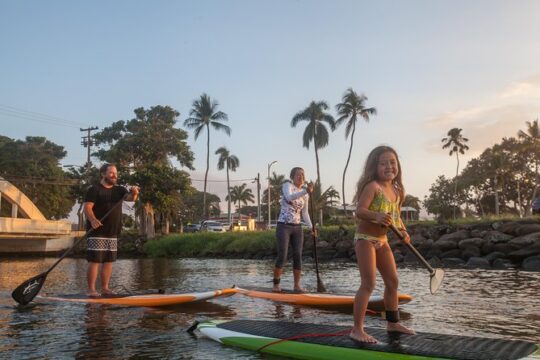 Private Stand up Paddle Lesson and Tour (for 1 or more paddlers)